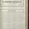 The Reform advocate