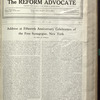 The Reform advocate