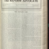 The Reform advocate