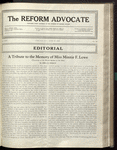 The Reform advocate