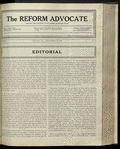 The Reform advocate