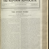 The Reform advocate