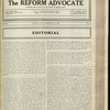 The Reform advocate