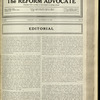 The Reform advocate