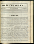 The Reform advocate