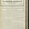 The Reform advocate
