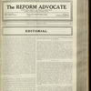 The Reform advocate