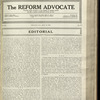 The Reform advocate