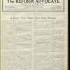 The Reform advocate