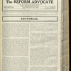 The Reform advocate