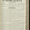 The Reform advocate