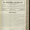 The Reform advocate