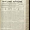 The Reform advocate