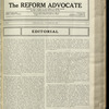 The Reform advocate