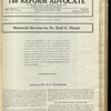 The Reform advocate