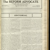 The Reform advocate