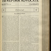 The Reform advocate