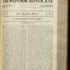 The Reform advocate