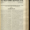 The Reform advocate