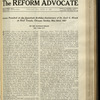 The Reform advocate