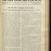 The Reform advocate