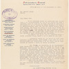 Letter from Alberto Garcia, General Overseer of Iglesia de Dios