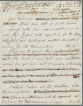 Burney, Charles Dr., letter to her father