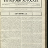 The Reform advocate