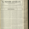 The Reform advocate