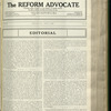 The Reform advocate