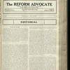 The Reform advocate