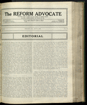 The Reform advocate