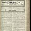 The Reform advocate