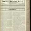The Reform advocate