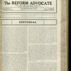 The Reform advocate