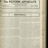 The Reform advocate