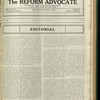 The Reform advocate