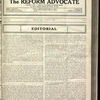 The Reform advocate