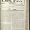 The Reform advocate