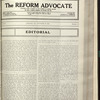 The Reform advocate