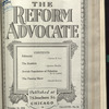 The Reform advocate