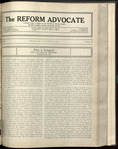 The Reform advocate