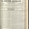 The Reform advocate