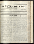 The Reform advocate