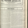 The Reform advocate