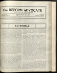 The Reform advocate