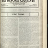 The Reform advocate