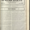 The Reform advocate