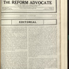 The Reform advocate