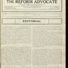 The Reform advocate